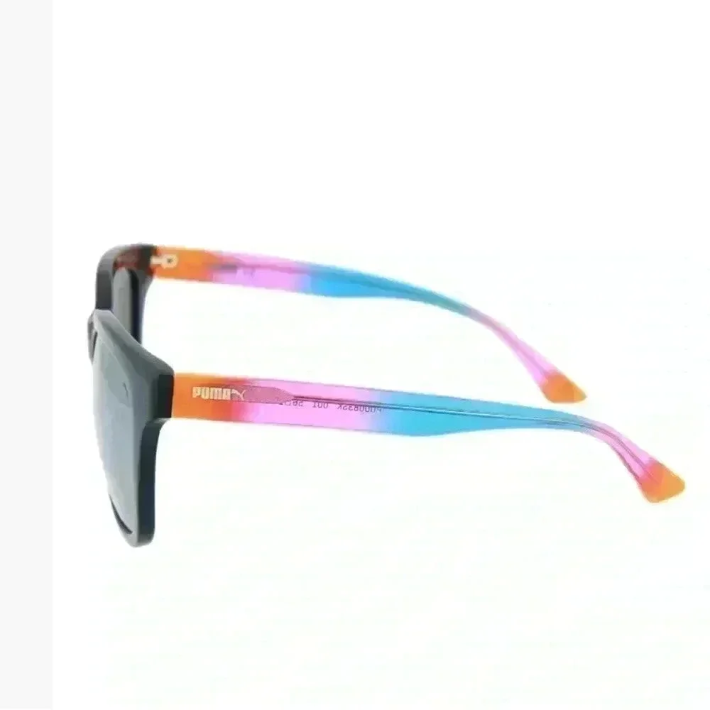 NWT Puma PU0083SK Sunglasses Black Ombré